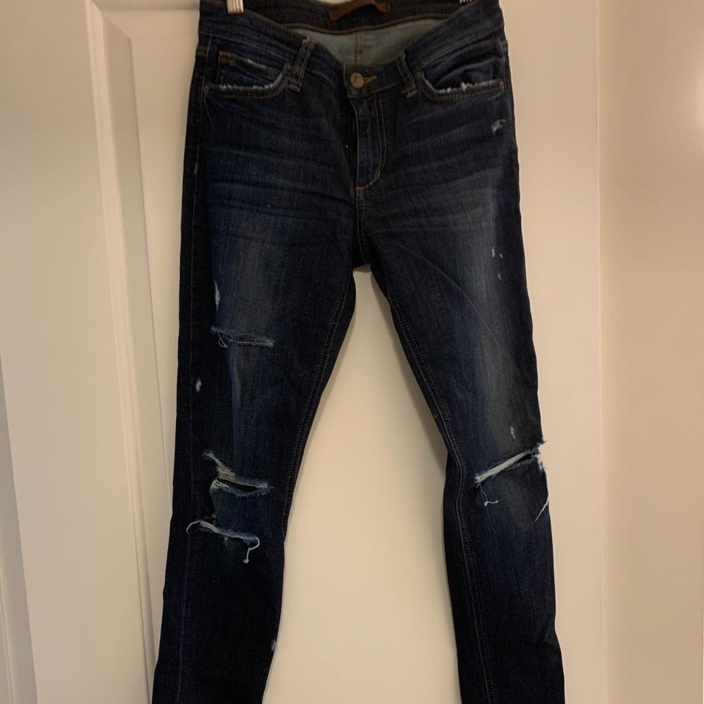 Joe’s jean, skinny, distressed